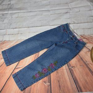 Xhilaration Girl's Blue Jean Cropped Pants